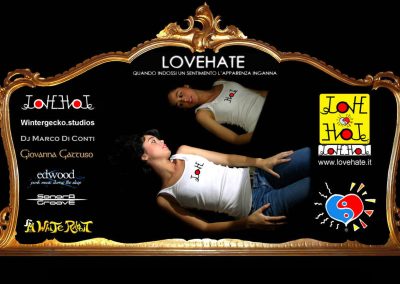 lovehate love hate ambigram design tour